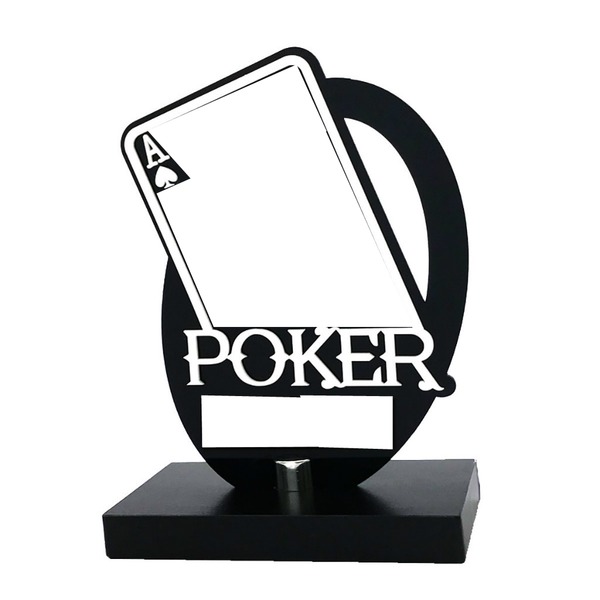 troféu poker brasil Fotomontažas
