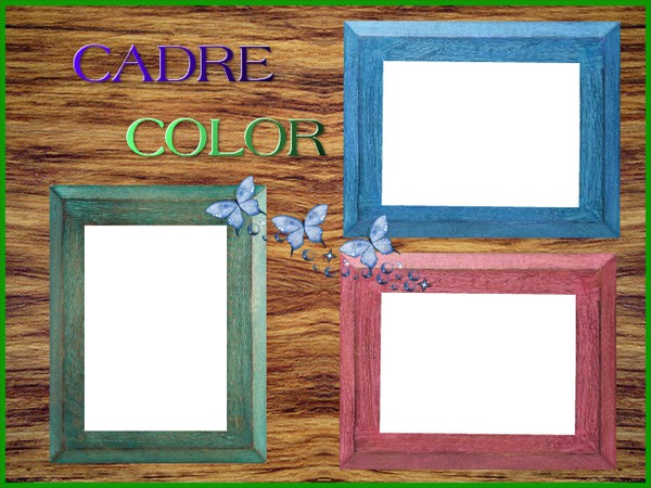 Cadre color Photo frame effect