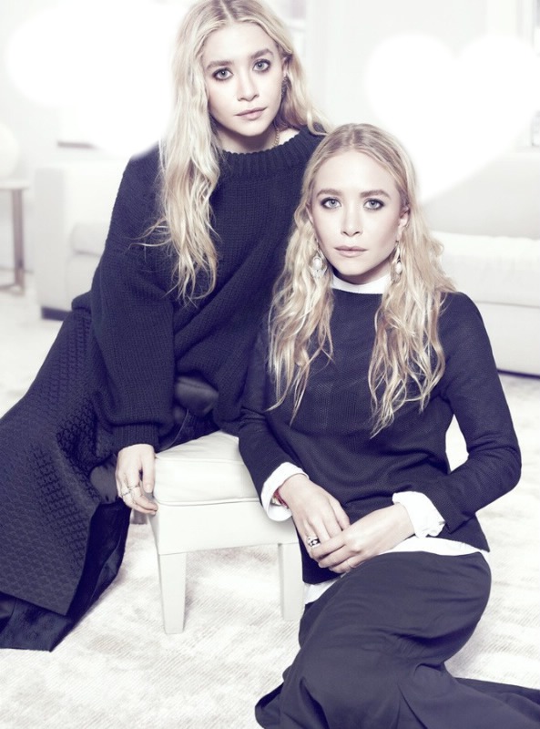 Les sœurs olsen( Marie-Kate et Ashley) Fotomontaggio