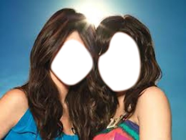 Selena & Demi Fotomontažas