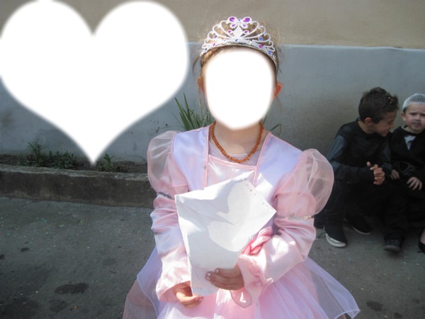 petite princesse du carnaval Fotomontage