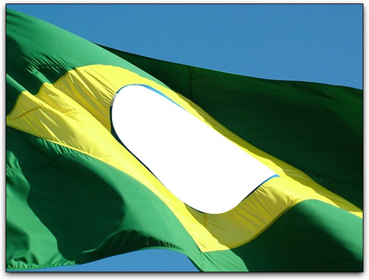 Bandeira do Brasil フォトモンタージュ