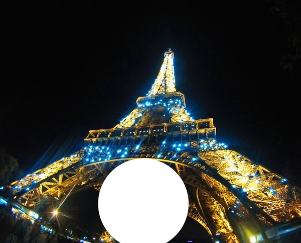 Paris - Torre Eiffel Fotomontasje