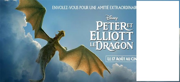 peter eliotte le dragon Fotomontáž