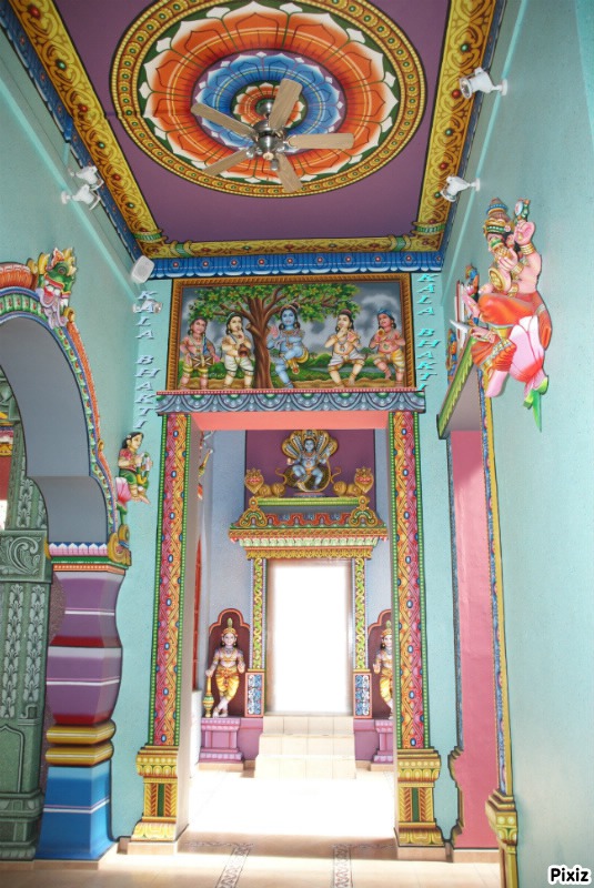Baala Krishna Narasimha Perumal Kovil Photo frame effect