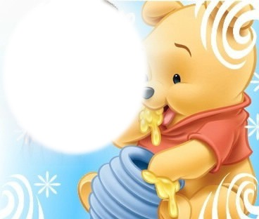 Winnie the Pooh Photo frame effect