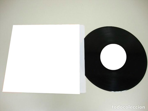 Vinyl y caratula Fotomontaż
