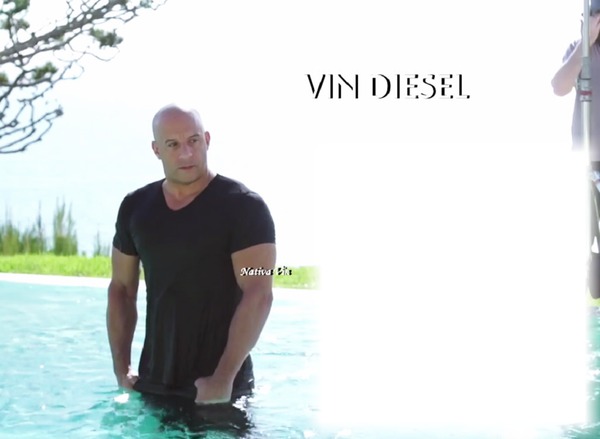 Vin diesel Fotomontage