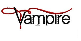 ... Vampire... [texte] Photo frame effect