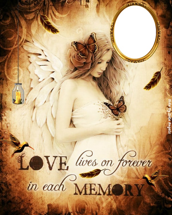 love lives forever Montage photo