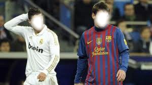 Messi Ronaldo Fotomontáž