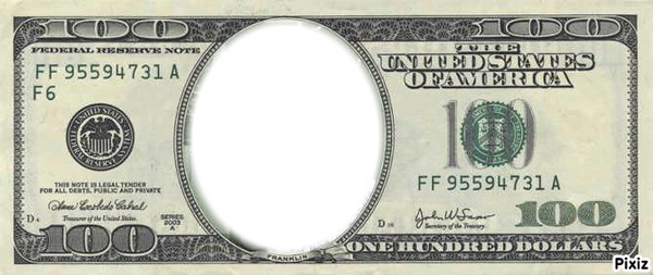 Dolar Falso Photomontage