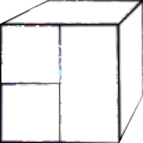 Clara cubo Photo frame effect