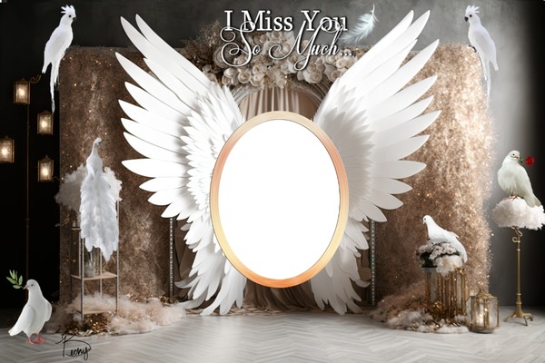 i miss you so much Montage photo