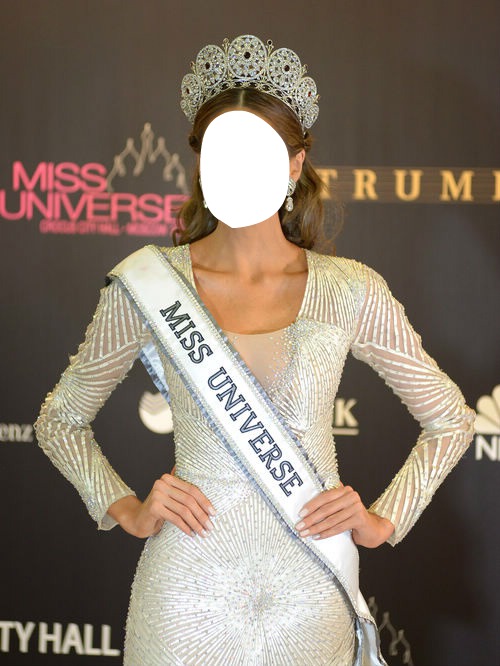 Miss Universe Fotomontaža