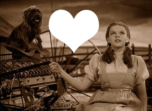 Dorothy Gale e Toto Fotomontage