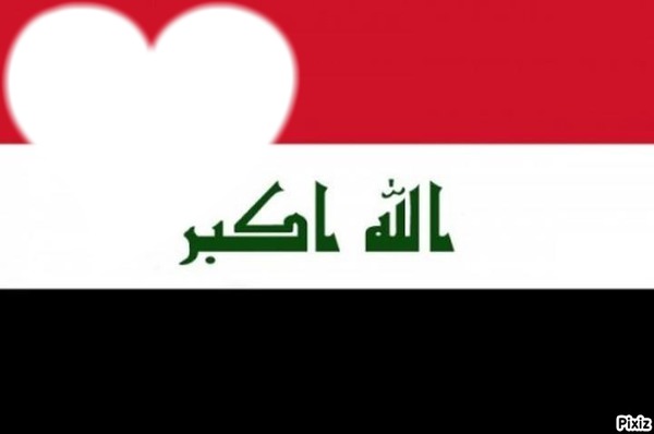 love iraq フォトモンタージュ