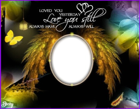 WINGS Photo frame effect