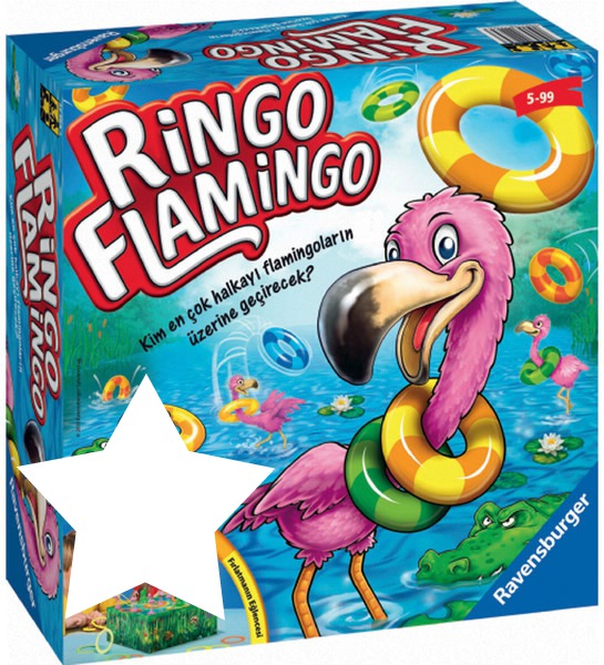 ringo flamingo Fotomontáž