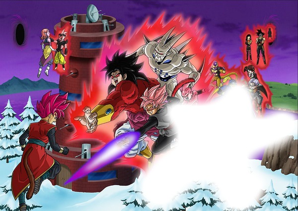 SUPER DRAGON BALL HEROES 1.21 Montage photo
