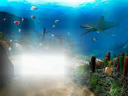 mer poisson Photomontage
