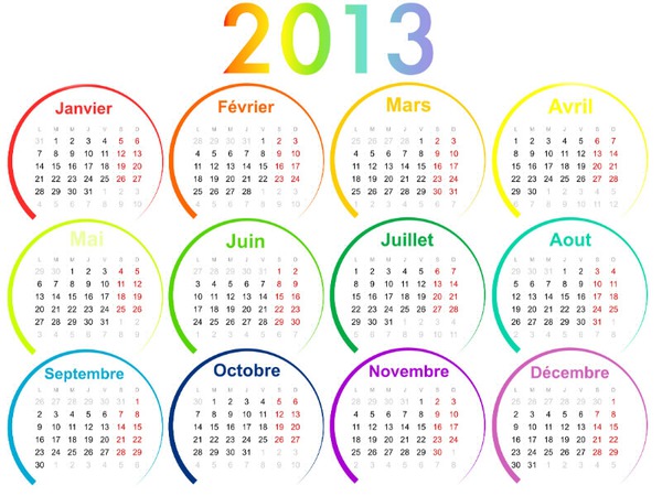 calendrier 2013 Fotomontáž