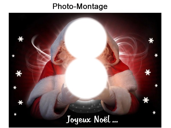 joyeux noel Fotomontaža