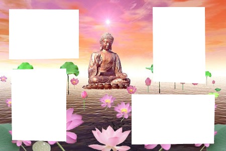 bouddha zen Fotomontasje