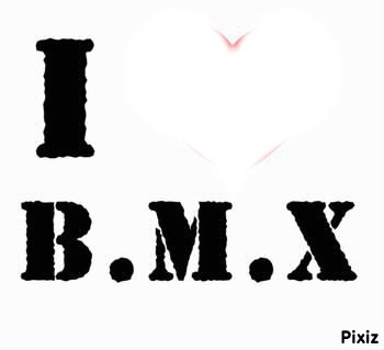 I love bmx Fotomontage