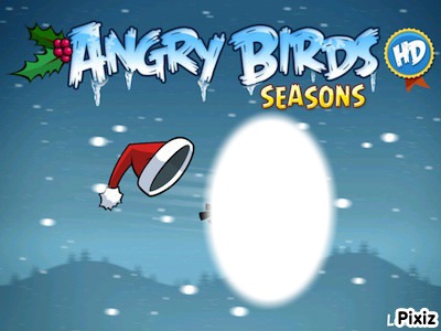 Angry Birds Seasons Montaje fotografico