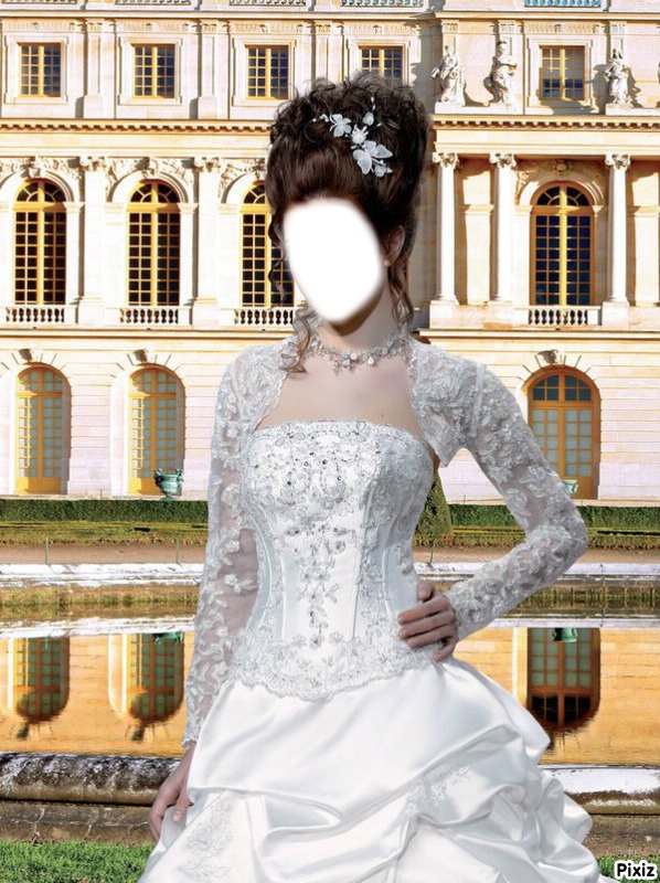 robe de mariage Fotomontāža