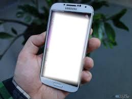 Telefon Samsung Fotomontage