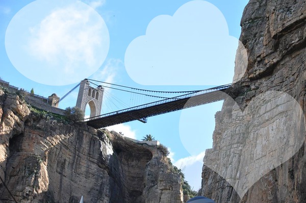Pont Sidi Mcid Photo frame effect