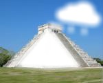 la piramide Fotomontage