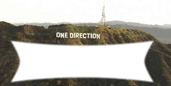 One Direction Hollywood ! Фотомонтаж