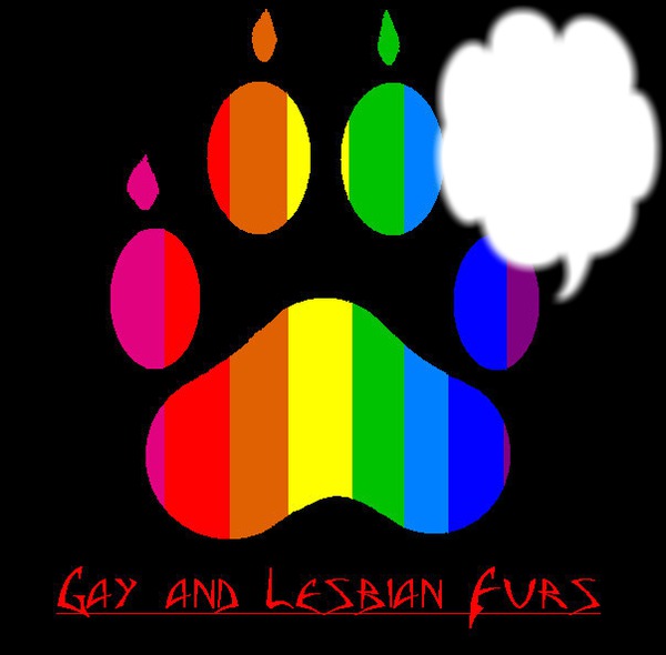 patte de chien gay Fotomontasje