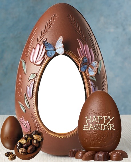Cc Egg Easter chocolate Photo frame effect