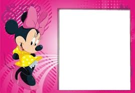 mimie mouse Photo frame effect