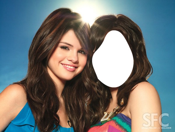 I'm with Selena Gomez *----* Photo frame effect