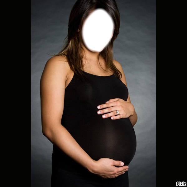 femme enceinte Fotomontažas