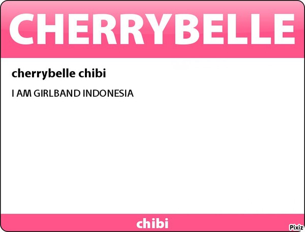 id card cherry belle sejati Фотомонтаж