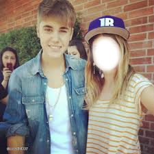 Justin and Mee:)♥ Fotomontage