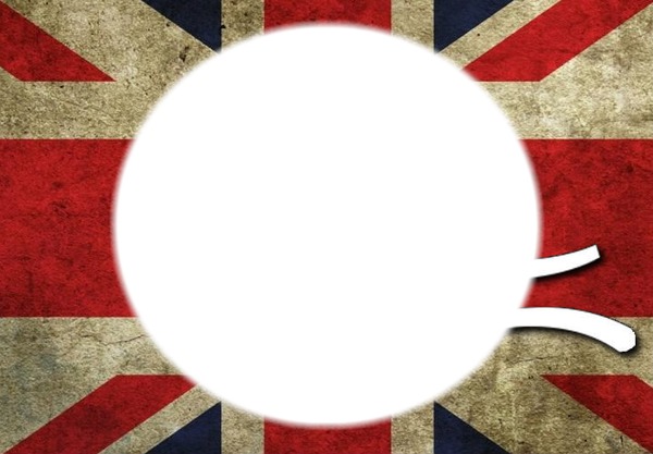 drapeau anglais Фотомонтажа