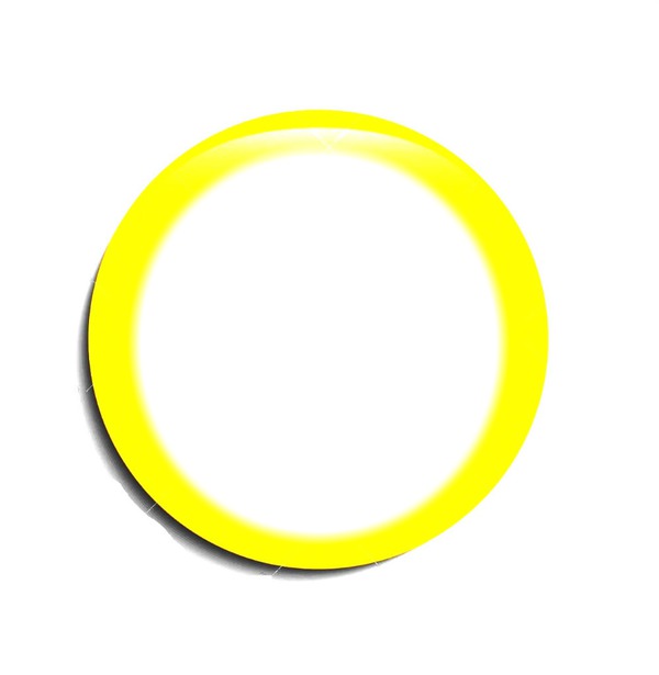 círculo amarelo Fotomontagem