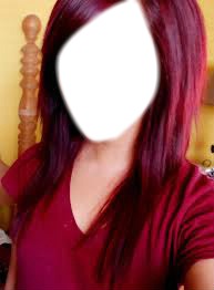 Hair red Fotomontaža