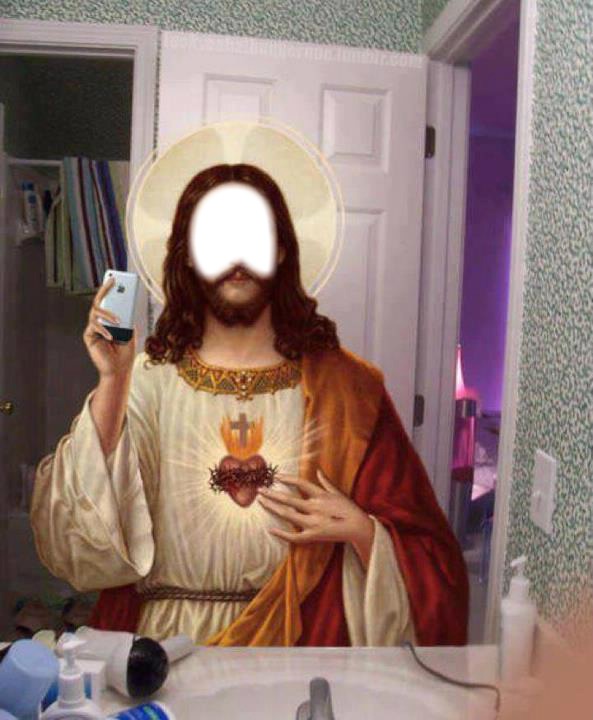 JESUS & JUAN Photo frame effect