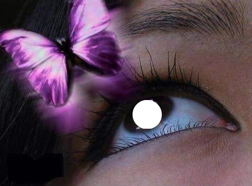 butterfly eye Photomontage
