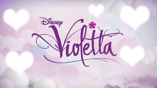 Violetta logo Montaje fotografico