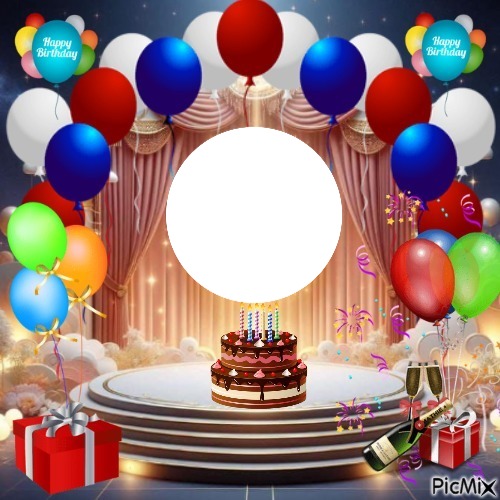Happy Birthday Photo Frame Effect | Pixiz