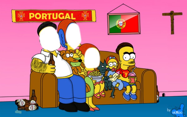 portugal simpson Fotomontagem